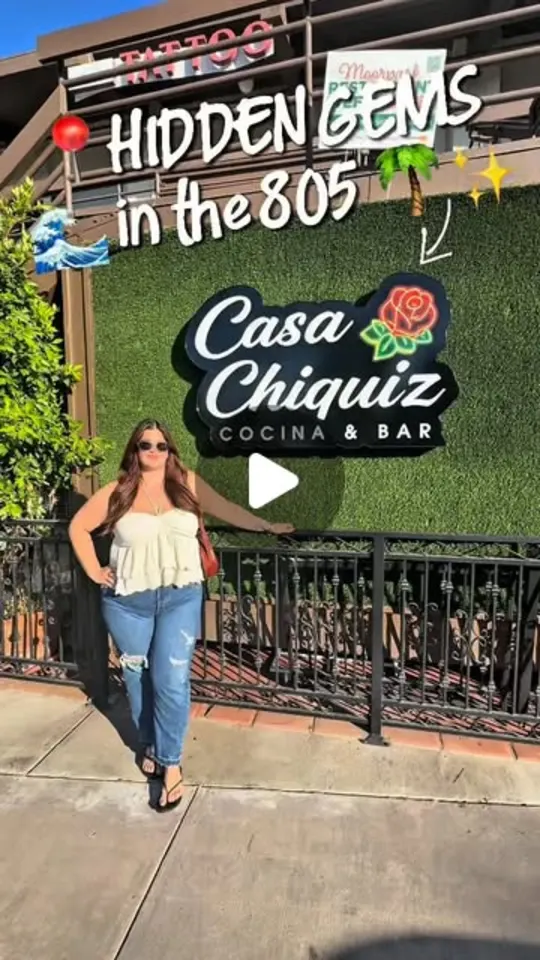 Video cover from a creator's Instagram Reel about Casa Chiquiz